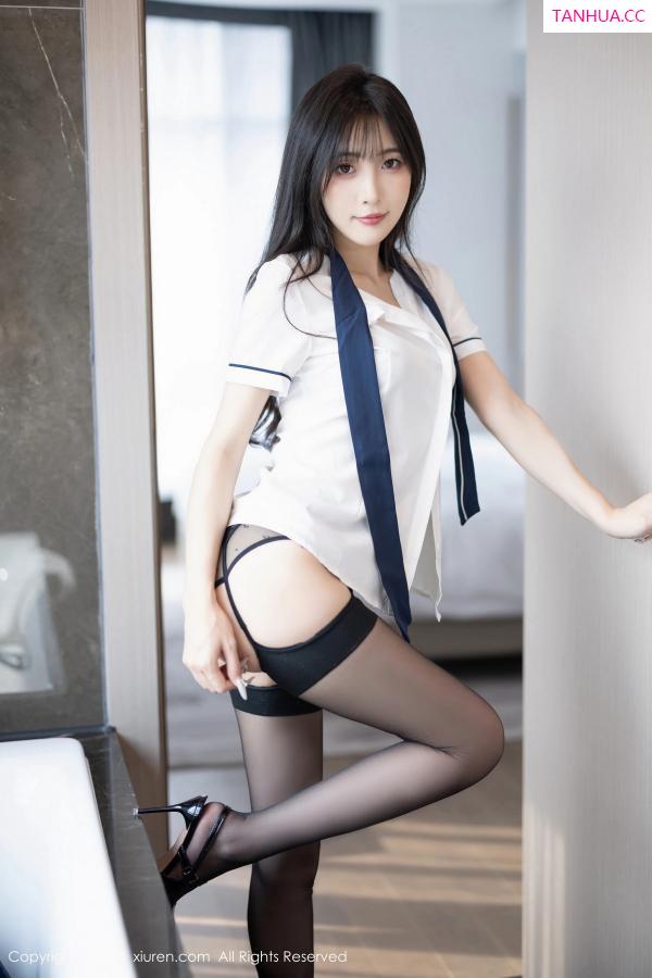 林星阑  [XiuRen]高清写真图 2024.06.19 No.8727 林星阑 黑丝美腿第25张图片